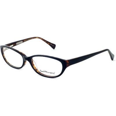 Ernest Hemingway H4652 Designer Acetate Eye Glasses Frame in Tortoise Havana Brown Gold/Demo Lens 124mm Frame/53mm Lens Width