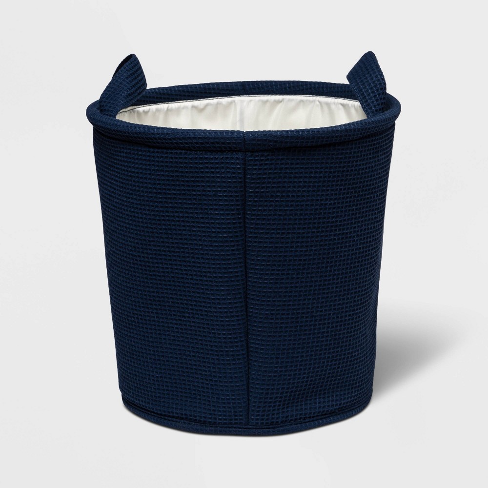 Large Waffle Storage Basket Navy - Pillowfort™ Set of 2