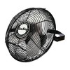 Air King 14 Inch 1/20 Horsepower 3-Speed Indoor Industrial and Commercial Enclosed Pivoting Warehouse Garage Steel Multi-Mount Fan, Black - image 4 of 4