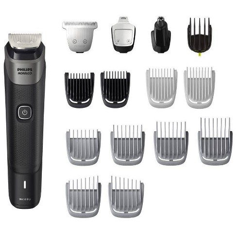 Philips Norelco Multigroomer All-in-One Trimmer Series 3000, 13 Piece Mens  Grooming Kit, for Beard, Face, Nose, and Ear Hair Trimmer and Hair Clipper