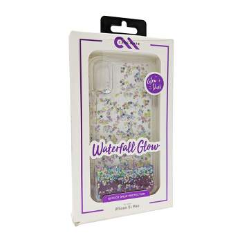 Case-Mate Glow Waterfall Case for iPhone XS Max - Purple Glow