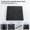 PAGED Shower Faucet Set Wall Mounted Rain Showerhead with 10" Rainfall Shower Head and Handheld Shower Faucet for Bathroom - 3 of 4