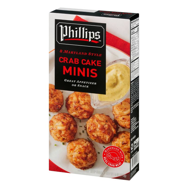Phillips Frozen Mini Crab Cakes - 6oz, 4 of 5