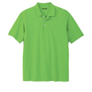 KingSize Shrink-Less Piqué Polo Shirt - 1 of 4