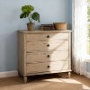 Small Wooden Dresser Chest 3-5 Drawers Bedroom Storage Organizer - 2 of 4