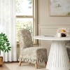 Replacement Ruffled Slipcover Only for Rounded Back Dining Chair - Threshold™ - 2 of 4