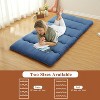 Mattress Twin/ Full/ Queen Size, Japanese Style Floor Mattress Foldable Camping Mattress Pad Roll Up Travel and Guest Mat - 4 of 4