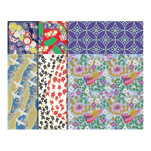 Origami Paper Assortment - Large, 9 x 9, Squares, 40 Sheets