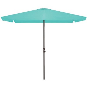 Hyleory 8' x 10' Rectangular Patio Umbrellas for Outdoor, Large Outdoor Patio Umbrellas with 6 Sturdy Ribs for Market, Garden, Pool - 1 of 4
