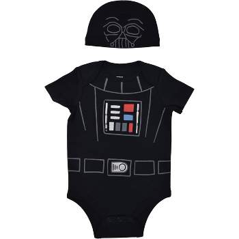 Star Wars The Child Baby Cosplay Bodysuit and Hat Set Newborn to Infant 