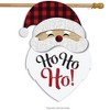 Santa Christmas Burlap House Flag 28" x 40" Briarwood Lane - 2 of 4
