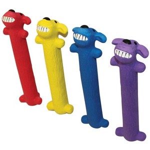 Multipet Loofa Assorted Latex Dog Toy Small - 1 of 1