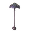 Chloe Lighting CH18045PW20-FL3 Katie Tiffany-style 3 Light Wisteria Floor Lamp 20`` Shade - 2 of 2