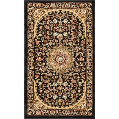 Well Woven Sultan Medallion Oriental Persian Floral Formal Traditional ...