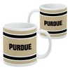 Purdue University Stripes Ceramic Coffee Mug Novelty Gift Mugs for Coffee Tea and Hot Drinks 11oz White - 2 of 4
