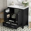 KTMBDW Double Door Bathroom Vanity with 30 Inch Sink, Quick Assembly Cabinet - 3 of 4