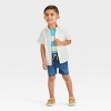 Toddler Boys' Pull-On Denim Shorts - Cat & Jack™ - 3 of 3