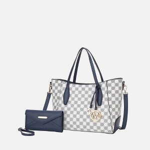 MKF Collection Gianna Women’s Tote with matching Wallet by Mia K – 2 Pieces - 1 of 4