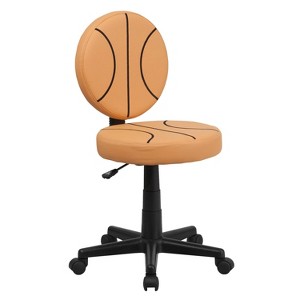 Basketball Task Chair - Flash Furniture, Brown
