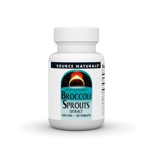 Broccoli Sprouts Extract 250 mg by Source Naturals, Inc.  -  30 Tablet - 1 of 3