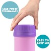 Bentology Stainless Steel Insulated Lunch 13oz Jar – Leak-Proof Container for Hot & Cold Food - BPA Free - Fits Most Lunch Boxes - Pink & Purple - 2 of 4