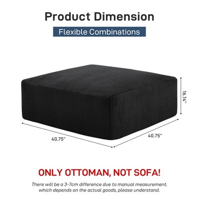 Gericco 113" Boneless Sectional Cloud Couch Sofa Bed for Living Room, Modular Modern Lounge 3 Seater Couches with Chaise, No Assemble