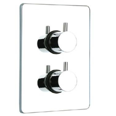 ALFI Luxe Thermostatic Valve with Square Plate