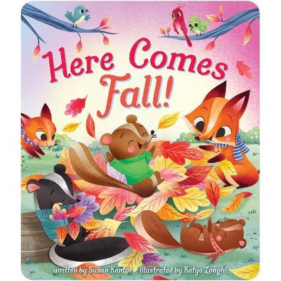 Here Comes Fall! - by  Susan Kantor (Board Book)