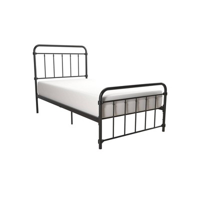 Target black deals metal bed frame