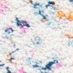 ivory/dark blue