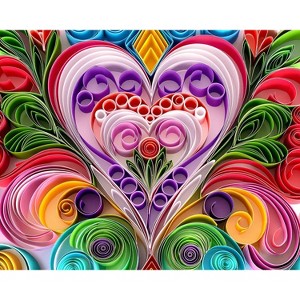 Springbok Paper Hearts Jigsaw Puzzle - 1000pc - 1 of 4