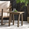 Outdoor Patio Wooden Side Table - 3 of 4