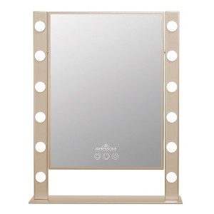 Impressions Vanity Cinématique XL Tri-Tone LED Makeup Mirror - 1 of 4