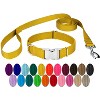 Country Brook Petz Premium Nylon Dog Collar and Leash Set for Small Medium Large Dogs - Vibrant 30+ Color Selection - 2 of 4