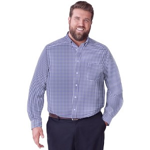 KingSize Men's Big & Tall Tall Wrinkle-Free Dress Shirt - 1 of 3