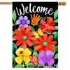 Briarwood Lane House Flag 40x28 For Outdoor Whimsy Flowers Spring House Flag Flag For Spring House Flag - 2 of 4