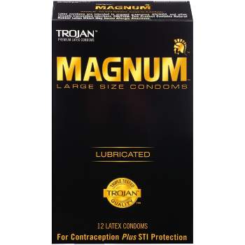 Trojan Magnum For Comfort And Sensitivity Large Size Condoms