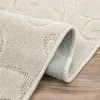 Ultra Soft Shag Rug Non-Slip, Modern Floral Plush Carpet Non-Shedding & Easy Clean, Thick Fluffy Area Rug for Living Room Bedroom Nursery - 4 of 4
