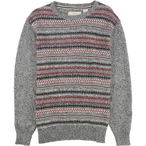 Weatherproof Mens Fair Isle Stripe Knit Sweater - 1 of 1