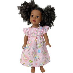 Doll Clothes Superstore Giraffe Print Nightgown Fits Our Generation American Girl My Life Dolls - 1 of 4