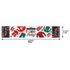 Big Dot of Happiness Christmas Pajamas - Petite Holiday Plaid PJ Party Paper Table Runner - 12 x 60 inches - 3 of 4