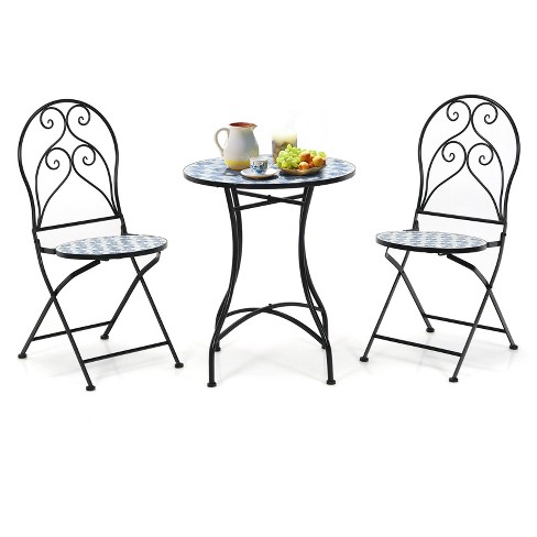 Tile bistro table discount set