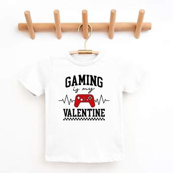 The Juniper Shop Gaming Is My Valentine Youth Short Sleeve Tee