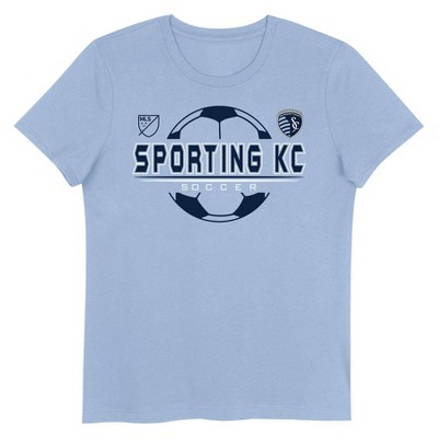 MLS Sporting Kansas City Girls' Short Sleeve Crew Neck T-Shirt
