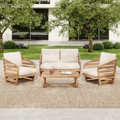 teak/beige