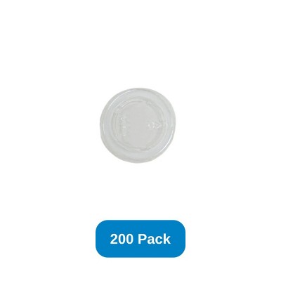 Responsible Products Lid for 1 oz PLA Portion Cup Compostable Responsible Products - Pack of 200