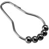 Home Mart Goods 12 Piece Set - Black Nickel Heavy Duty Shower Curtain Hooks Rings Rustproof Metal - 4 of 4
