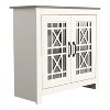 30.2 in. H x 30.9 in. W Wood Shoe Cabinet - 3 of 4