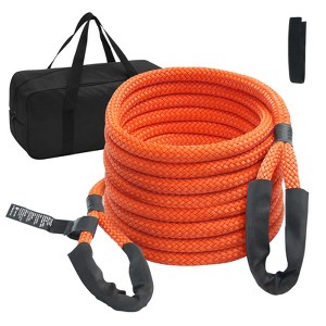 VEVOR 1" x 30' Kinetic Recovery Tow Rope 38,000 lbs, Heavy-Duty Off Road Snatch Strap, Extreme Duty 30% Elasticity Energy Snatch Strap - 1 of 4