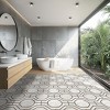 Kate Aurora Retro 12x12 Self Adhesive Vinyl Floor Tile - Octagon - 20 Tiles/20 sq. ft. - 2 of 4